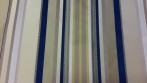 Venice silk stripe blue gold