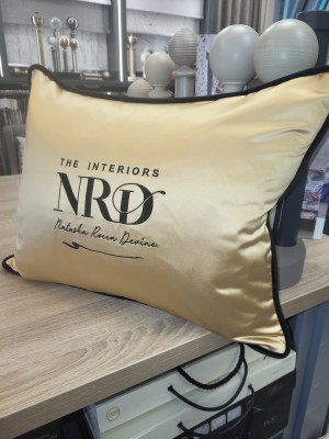 logo cushions custom made to order