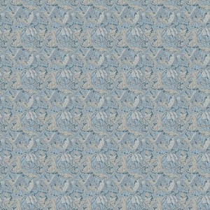 Acanthus  denim fabric from the Morris collection