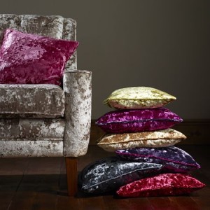 crush velvet hard wearing upholstery in 30 colourways